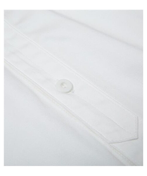 plain-me（プレインミー）の「立領純白風格長版襯衫（その他・メンズ・白・S/M/L）」の4枚目の写真