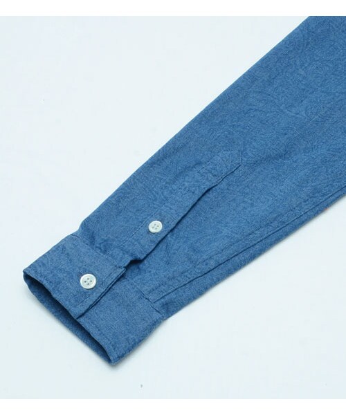 HAMNETT（ハムネット）の「【HAMNETT】PAISLEY STRETCH（トップス・メンズ・ネイビー/グレー・S/M/L）」の8枚目の写真