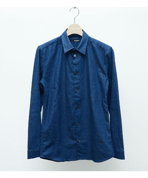 HAMNETT（ハムネット）の「【HAMNETT】PAISLEY STRETCH（トップス・メンズ・ネイビー/グレー・S/M/L）」の2枚目の写真