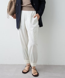 Whim Gazette（ウィムガゼット）の「サテンカーゴパンツ（カーゴパンツ