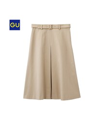 GU | （GU）ベルト付きフレアスカートＡ(スカート)
