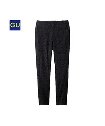 GU | （GU）レースクロップドイージーパンツ(パンツ)