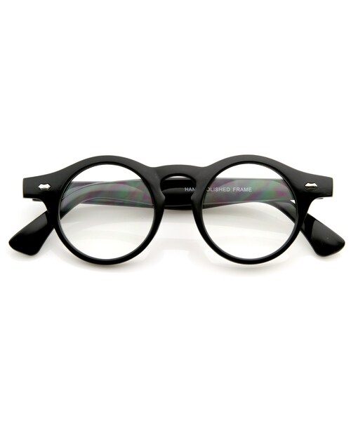 ZeroUV（）の「Vintage Frame Round Professor Clear Lens Eye Glasses 8607