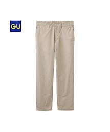 GU | （GU）ツイルテーパードアンクルパンツ(パンツ)