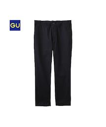 GU | （GU）ツイルテーパードアンクルパンツ(パンツ)