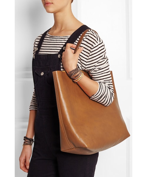 madewell（メイドウェル）の「Madewell The Transport leather tote（トートバッグ・レディース・Brown・One size）」の5枚目の写真