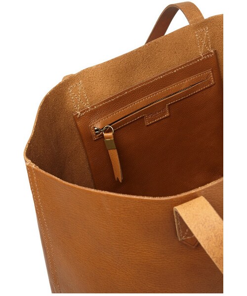 madewell（メイドウェル）の「Madewell The Transport leather tote（トートバッグ・レディース・Brown・One size）」の4枚目の写真