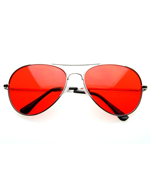ZeroUV(-)の「The Hangover Movie "Phil" Costume Bradley Cooper Aviator Sunglasses 8405(その他・メンズ・Red/Orange/Pink/Purple/Blue/Yellow)」の5枚目の写真