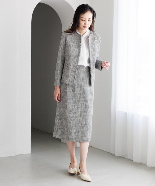 Elura（エルーラ）の「セレモニー&お祝いツイードジャケット（）」 - WEAR