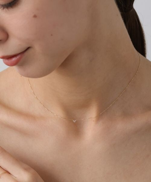PAS TIERRA（パティエラ）の「K10タイニーモチーフネックレス（）」 - WEAR