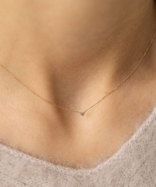 PAS TIERRA（パティエラ）の「K10タイニーモチーフネックレス（）」 - WEAR