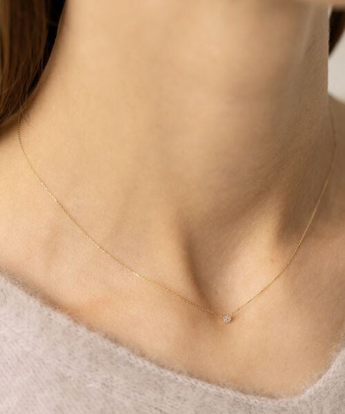 PAS TIERRA（パティエラ）の「K10タイニーモチーフネックレス（）」 - WEAR