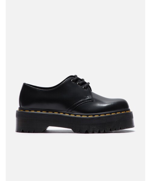1461 Quad Polished Smooth Leather Shoes