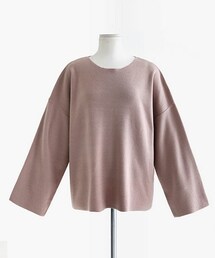 DHOLIC | ニュアンスカラールーズニットトップス(ニット/セーター)