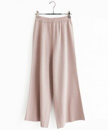 DHOLIC | ニュアンスカラーニットワイドパンツ(その他パンツ)