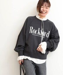 JOURNAL STANDARD relume（ジャーナルスタンダード　レリューム）の「《追加予約》ROCKFORD 2WAYロゴスウェット（トップス）」