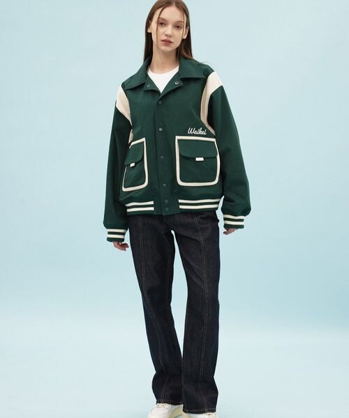 ジャケット・アウター kei ALAND（エーランド）の「Wai Kei／ダブルポケット ジャケット（）」 - WEAR