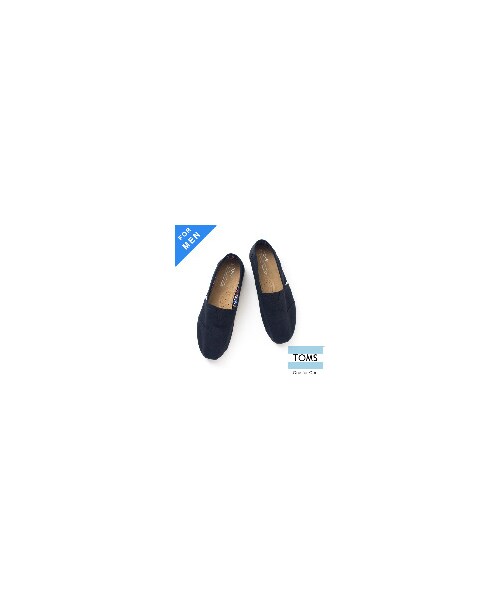 TOMS（トムス）の「TOMS トムス キッズ Canvas Tiny Classics -Cerulean toms-toddler-cerulean（シューズ・Cerulean/Purple/Black×Black・15cm/16cm/17cm/17.5cm/25cm/25.5cm/26cm/26.5cm/27cm/27.5cm）」の2枚目の写真