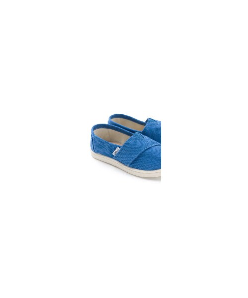 TOMS（トムス）の「TOMS トムス キッズ Canvas Tiny Classics -Cerulean toms-toddler-cerulean（シューズ・Cerulean/Purple/Black×Black・15cm/16cm/17cm/17.5cm/25cm/25.5cm/26cm/26.5cm/27cm/27.5cm）」の10枚目の写真