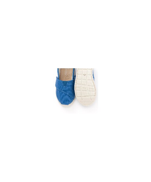 TOMS（トムス）の「TOMS トムス キッズ Canvas Tiny Classics -Cerulean toms-toddler-cerulean（シューズ・Cerulean/Purple/Black×Black・15cm/16cm/17cm/17.5cm/25cm/25.5cm/26cm/26.5cm/27cm/27.5cm）」の9枚目の写真