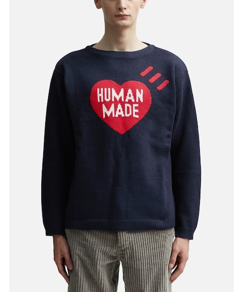 値下交渉⚪︎】HUMAN MADE HEART KNIT SWEATER