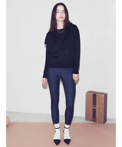 EMODA（エモダ）の「ストレートカットSHOES（シューズ・レディース・ホワイト/ブラック/キャメル・S/M/L）」の7枚目の写真