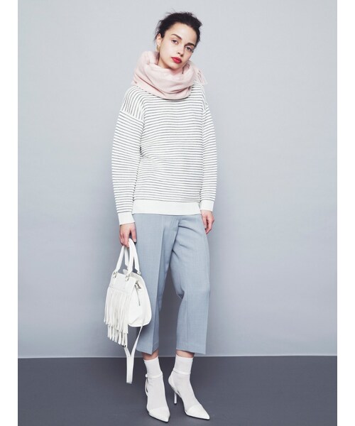 EMODA（エモダ）の「ストレートカットSHOES（シューズ・レディース・ホワイト/ブラック/キャメル・S/M/L）」の16枚目の写真