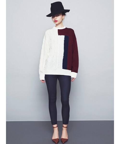 EMODA（エモダ）の「ストレートカットSHOES（シューズ・レディース・ホワイト/ブラック/キャメル・S/M/L）」の14枚目の写真