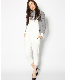 VICKY | 【先行予約】タックオーバーオール(パンツ)