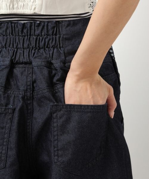 Heather（ヘザー）の「サイドボタンワイドパンツ（パンツ・レディース・ホワイト 08/ネイビー 89・FREE）」の8枚目の写真