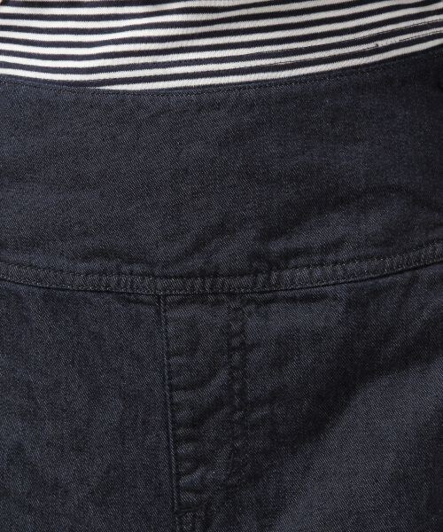 Heather（ヘザー）の「サイドボタンワイドパンツ（パンツ・レディース・ホワイト 08/ネイビー 89・FREE）」の5枚目の写真