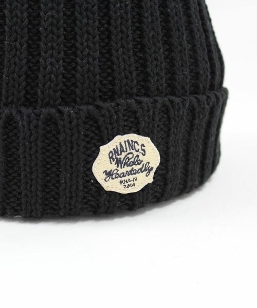 RNA-N（アールエヌエーエヌ）の「コットンリネンニットワッチ（帽子・レディース・ホワイト/ブラック/ネイビー/カーキ・F）」の6枚目の写真