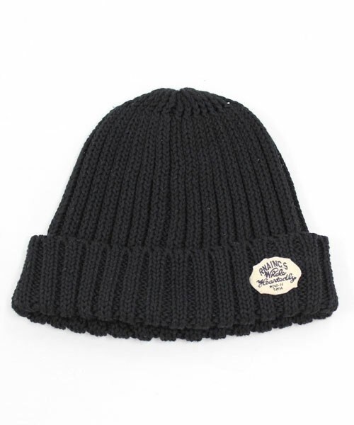 RNA-N（アールエヌエーエヌ）の「コットンリネンニットワッチ（帽子・レディース・ホワイト/ブラック/ネイビー/カーキ・F）」の5枚目の写真