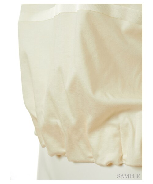 FURFUR(ファーファー)の「サテンはりつけプリントT(Tシャツ・レディース・WHT/NVY・F)」の10枚目の写真