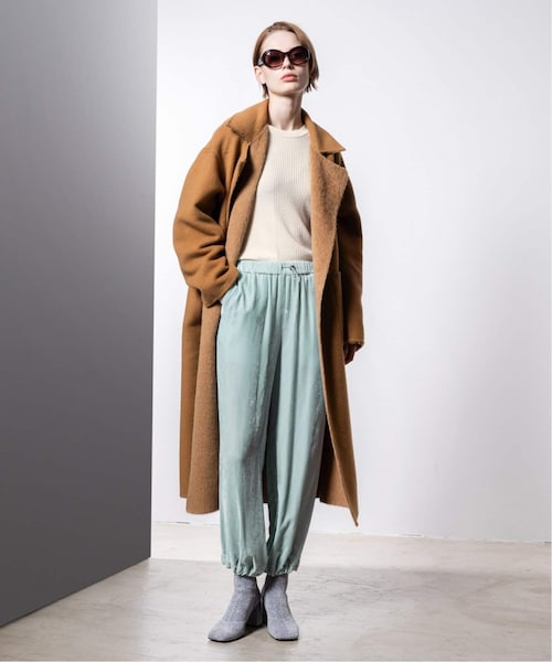 calmer（カルメ）の「ALPACA/Cashmere mixロングコート（）」 - WEAR