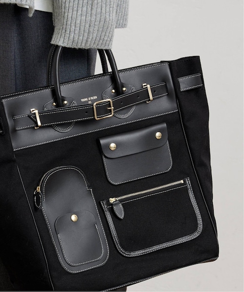 ヤングアンドオルセン　CANVAS POCKET TOTE FRAMeWORK ヤングアンドオルセンCANVAS POCKET TOTE FRAMeWORK