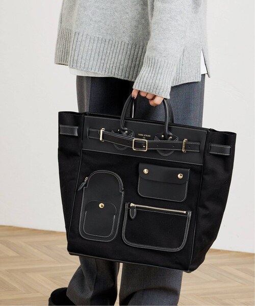 YOUNG&OLSEN FRAMeWORK CANVAS POCKET TOTE