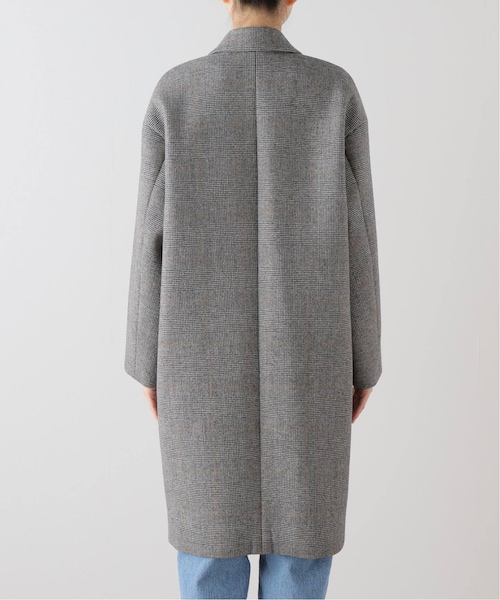 Col Pierrot ラミネートボンディングチェックコート Col Pierrot ラミネートボンディングチェックコート 【公式通販】