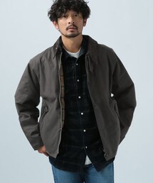 BAYFLOW（ベイフロー）の「TRANSPORT WAXコットンショートブルゾン（ジャケット/アウター）」