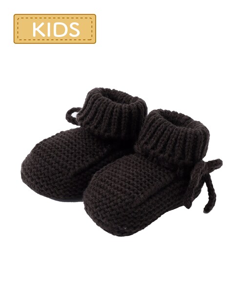 3coins（3coins）の「【KIDS】BABYニット靴下：11～13cm（ソックス/靴下・キッズ・アイボリー/イエロー/ブラウン/その他・0）」の4枚目の写真