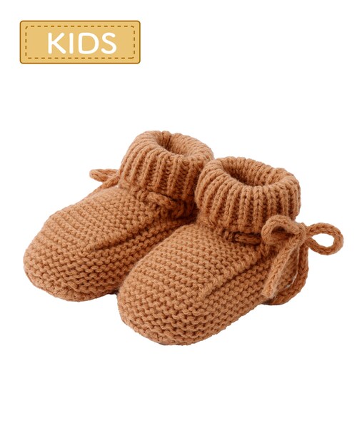 3coins（3coins）の「【KIDS】BABYニット靴下：11～13cm（ソックス/靴下・キッズ・アイボリー/イエロー/ブラウン/その他・0）」の2枚目の写真