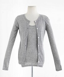 DHOLIC | スリムタンクトップ&カーディガンセット(カーディガン/ボレロ)