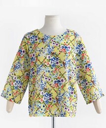 DHOLIC | 花柄7分丈スリーブブラウス(シャツ/ブラウス)