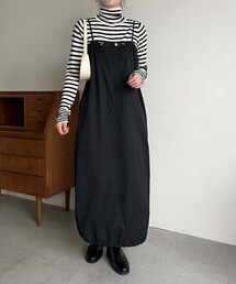 CAPRICIEUX LE'MAGE | 【サイズ展開あり】ドロストベアジャンスカ(ワンピース/ドレス)