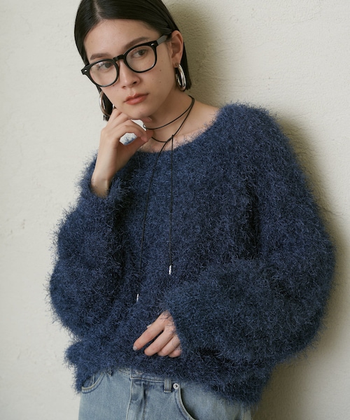 LOUNGEDRESS（ラウンジドレス）の「フェザーニット（ニット/セーター