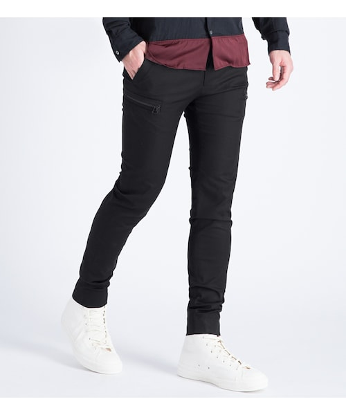 JohnUNDERCOVER（ジョンアンダーカバー）の「Black JU04504 Pants