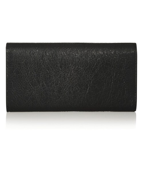 BALENCIAGA（バレンシアガ）の「Balenciaga Studded textured-leather wallet（財布・レディース・Black）」の4枚目の写真