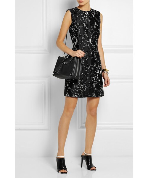 BALENCIAGA(バレンシアガ)の「Balenciaga Papier A6 textured-leather shoulder bag(ショルダーバッグ・レディース・Black)」の6枚目の写真