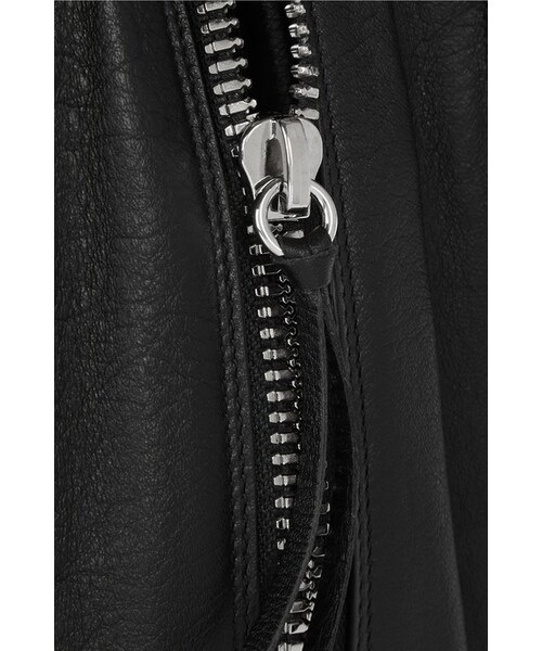 BALENCIAGA(バレンシアガ)の「Balenciaga Papier A6 textured-leather shoulder bag(ショルダーバッグ・レディース・Black)」の8枚目の写真