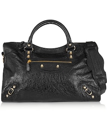 BALENCIAGA | Balenciaga City textured-leather tote(トートバッグ)